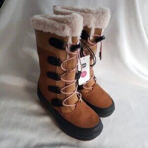 All in Motion Kids Alberta Tall Winter Boots - Girls size 3 - NEW